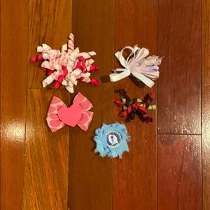 5 Bright Colored Hair Accesories